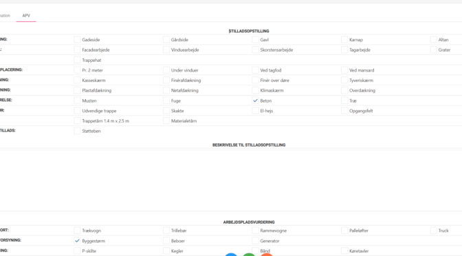 Arbejdspladsvurdering