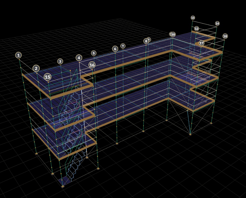 ScaffCase 3D Stilladsmodel integration